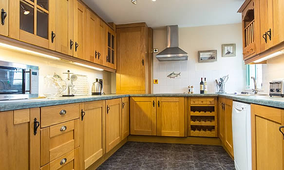 Well equipped kitchen