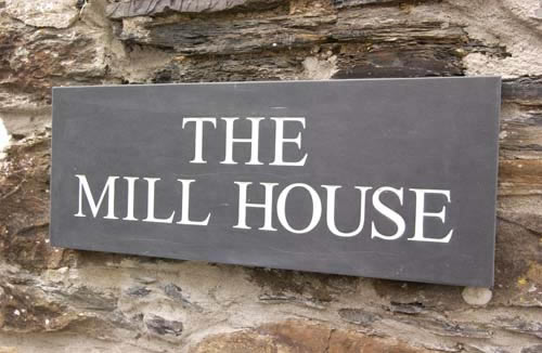 Slate Mill House sign